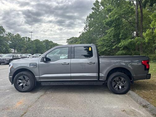 Gray Metallic 2024 Ford F-150 Lightning Flash