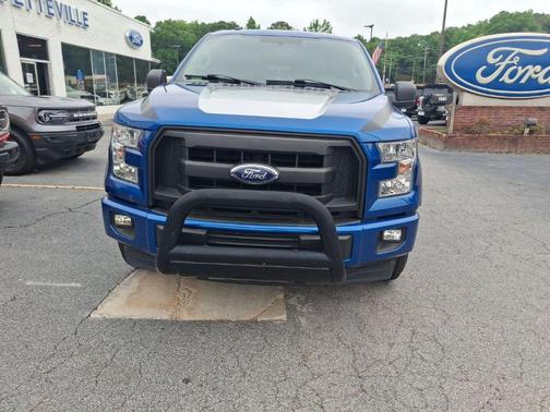 Lightning Blue 2017 Ford F-150 XL