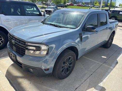 Azure Gray Metallic 2024 Ford Maverick Lariat