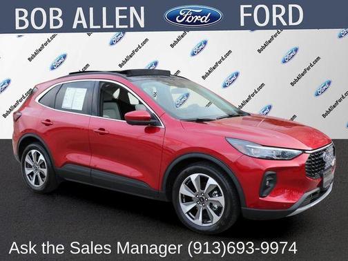 Rapid Red Metallic Tinted Clearcoat 2024 Ford Escape Platinum