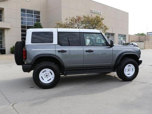Gray 2026 Ford Bronco Heritage Edition