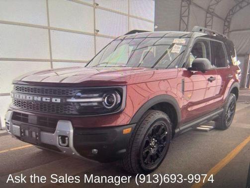 Ruby Red Metallic 2025 Ford Bronco Sport Badlands