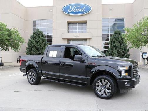 Shadow Black 2017 Ford F-150 XLT
