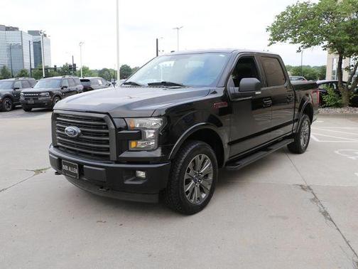 Shadow Black 2017 Ford F-150 XLT