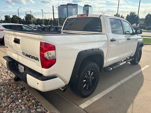 Super White 2017 Toyota Tundra Platinum