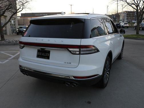 Pristine White 2023 Lincoln Aviator Reserve AWD