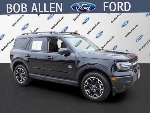 Shadow Black 2025 Ford Bronco Sport Outer Banks