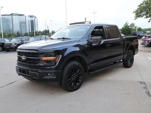 Agate Black Metallic 2024 Ford F-150 XLT