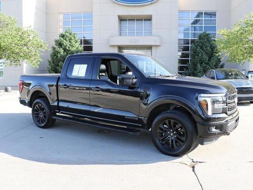 Agate Black Metallic 2025 Ford F-150 Lariat