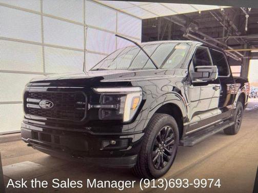 Agate Black Metallic 2025 Ford F-150 Lariat