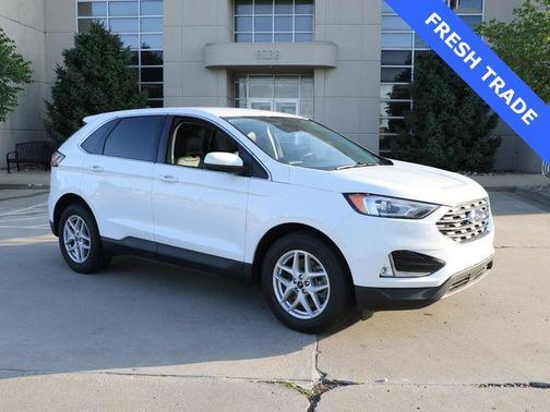Oxford White 2021 Ford Edge SEL