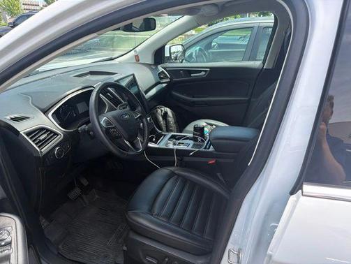 Oxford White 2021 Ford Edge SEL