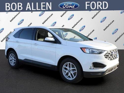 Oxford White 2021 Ford Edge SEL