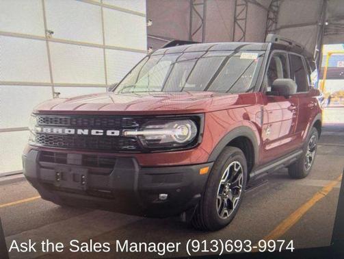 Ruby Red Metallic 2025 Ford Bronco Sport Outer Banks
