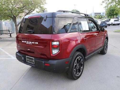 Ruby Red Metallic 2025 Ford Bronco Sport Outer Banks