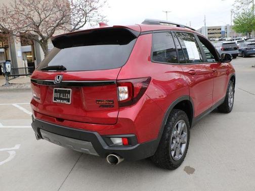 Radiant Red Metallic II 2024 Honda Passport TrailSport