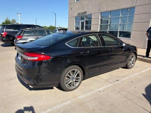 Shadow Black 2017 Ford Fusion SE