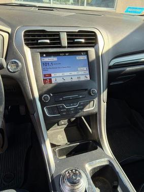 Shadow Black 2017 Ford Fusion SE