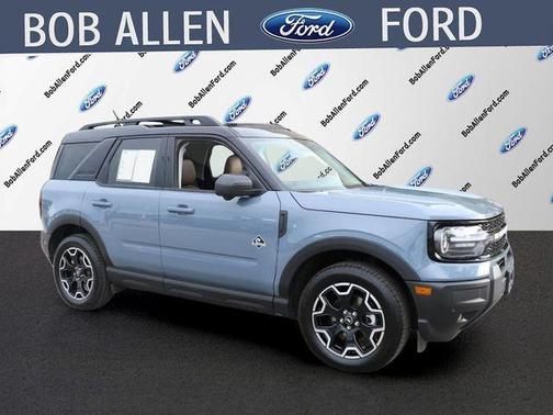Azure Gray Metallic 2025 Ford Bronco Sport Outer Banks