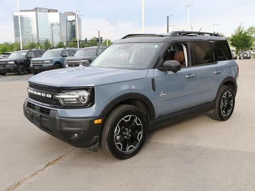 Azure Gray Metallic 2025 Ford Bronco Sport Outer Banks