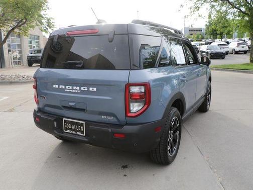 Azure Gray Metallic 2025 Ford Bronco Sport Outer Banks