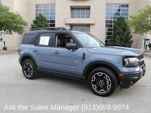 Azure Gray Metallic 2025 Ford Bronco Sport Outer Banks