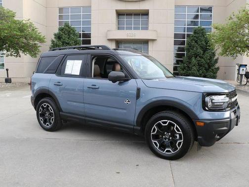 Azure Gray Metallic 2025 Ford Bronco Sport Outer Banks