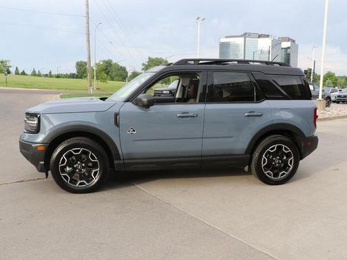 Azure Gray Metallic 2025 Ford Bronco Sport Outer Banks