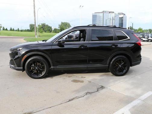 Crystal Black Pearl 2024 Honda CR-V Hybrid Sport-L