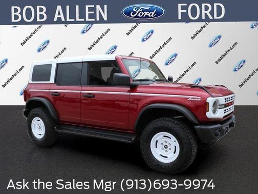 Ruby Red 2026 Ford Bronco Heritage Edition