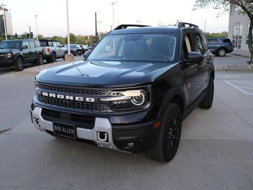 Shadow Black 2025 Ford Bronco Sport Badlands