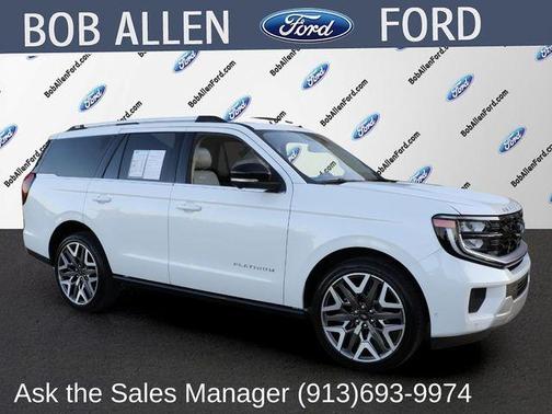 Star White 2025 Ford Expedition Platinum