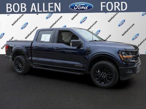 Antimatter Blue Metallic 2024 Ford F-150 XLT