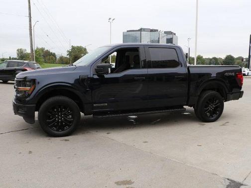 Antimatter Blue Metallic 2024 Ford F-150 XLT