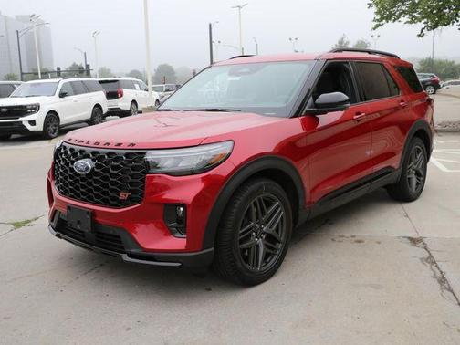 Red Metallic 2026 Ford Explorer ST