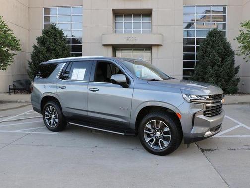 Steel Metallic 2021 Chevrolet Tahoe LT