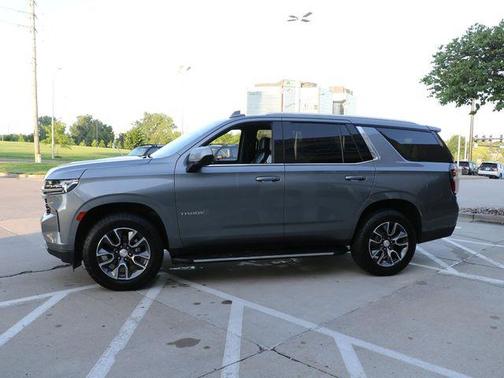 Steel Metallic 2021 Chevrolet Tahoe LT