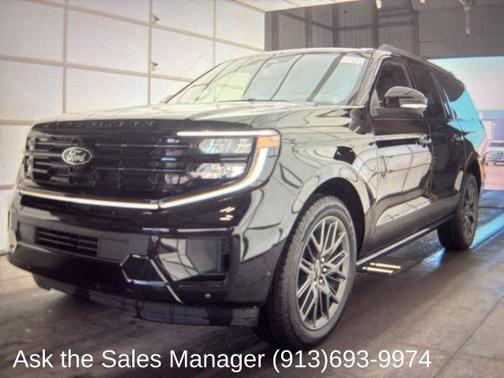 Black Metallic 2025 Ford Expedition Max Platinum