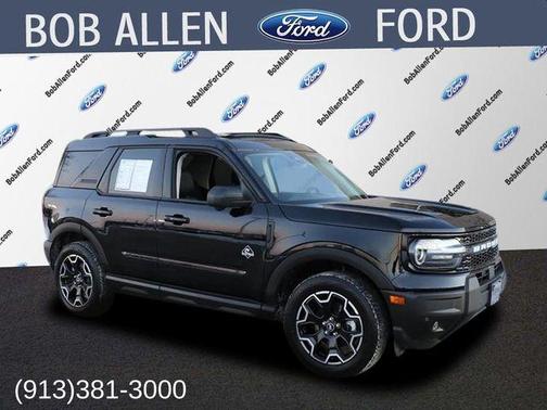 Shadow Black 2025 Ford Bronco Sport Outer Banks SUV