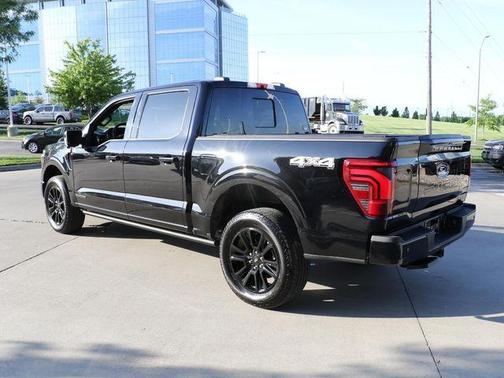 Agate Black Metallic 2025 Ford F-150 Platinum