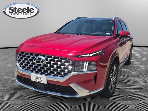 Red 2021 Hyundai SANTA FE SEL