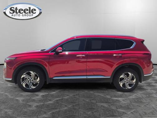 Red 2021 Hyundai SANTA FE SEL