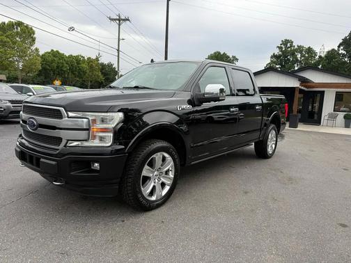 Black 2019 Ford F-150 Platinum