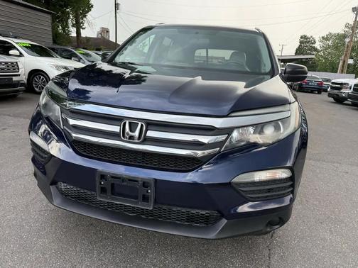 Blue 2017 Honda Pilot LX