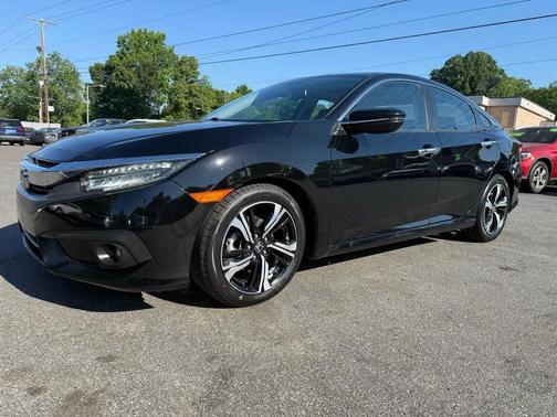 Black 2016 Honda Civic Touring