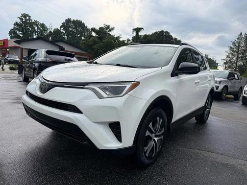 White 2018 Toyota RAV4 LE