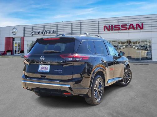 Black 2026 Nissan Rogue Platinum