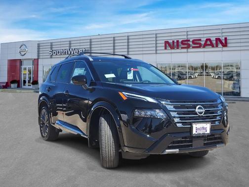 Black 2026 Nissan Rogue Platinum