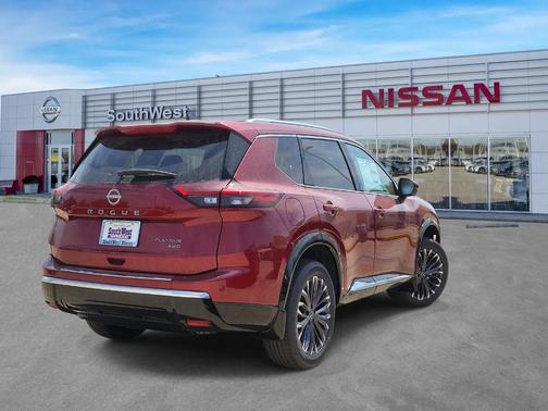 Scarlet Ember 2026 Nissan Rogue Platinum