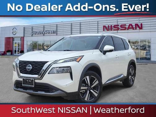 White 2022 Nissan Rogue SL